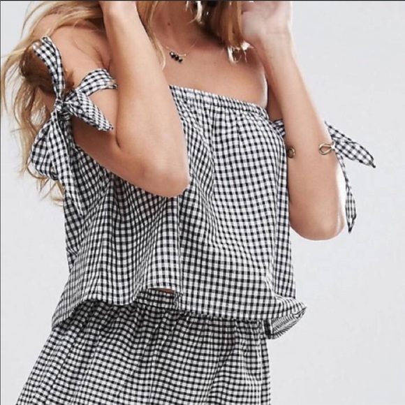 ASOS Pants - Gingham bunny set